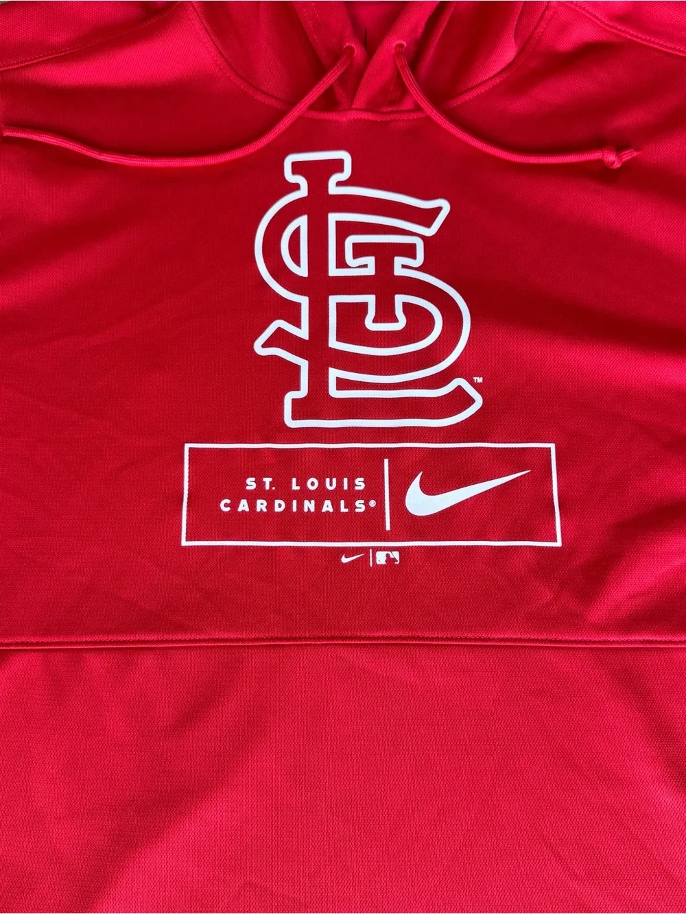 Nike Red St. Louis Cardinals Short-Sleeve Hooded Pullover